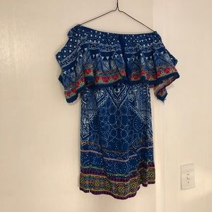 Off the shoulder dress